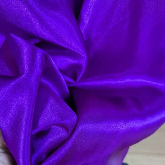 Vintage Prom Dress Maxi Ball Gown 4 Purple Y2K Glam Flirt Sottero Strapless Hoco